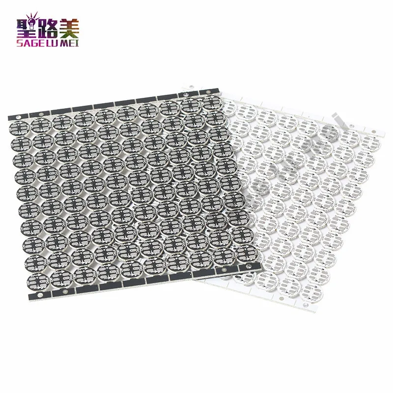 DC 5V ws2812 individually addressable RGB full color ws2812b led with heatsink (10mm*3mm) white/black 4-pin Board