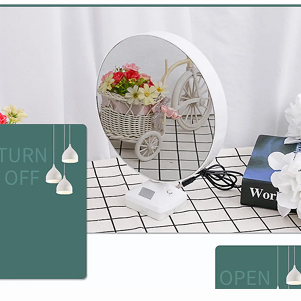 Magic Mirror photo frame for picture LED Photo frame light set 16x20 Creative photo frame table decoration for promotional gift
