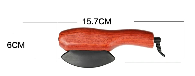 Powered vermiculite scraping knife electric scraping plate scraping instrument slice lymphatic massage tool natural meteorite