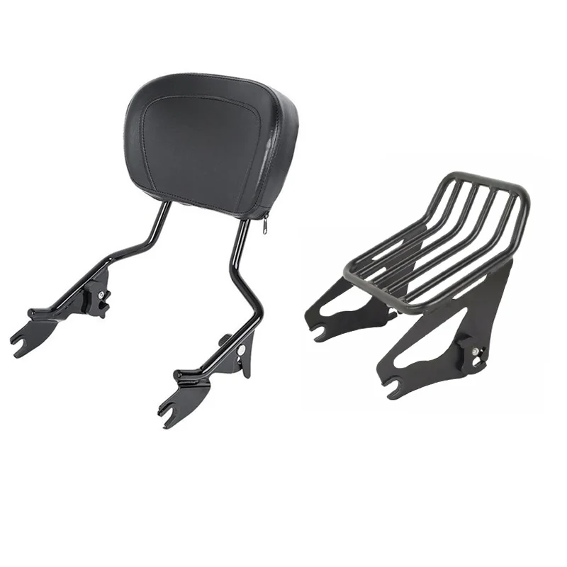 Motorcycle Backrest Sissy Bar Luggage Rack Docking Kit For Harley Touring Road King Road Glide Electra Glide 2009-2021 2020