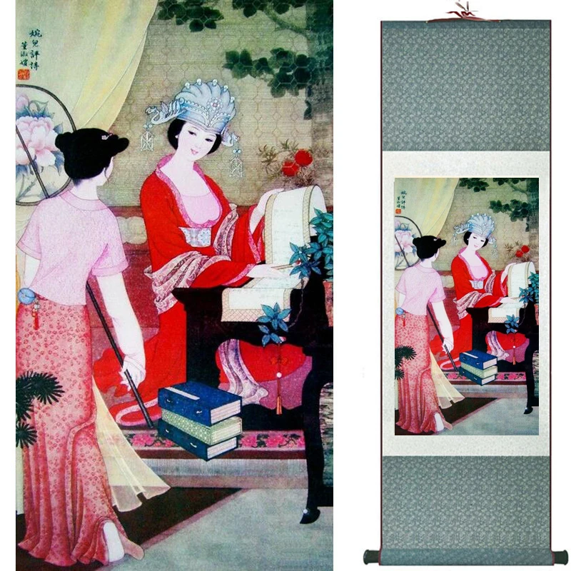 

Chinese Art Painting Home Office Decoration Chinese painting art figure painting 2019082213