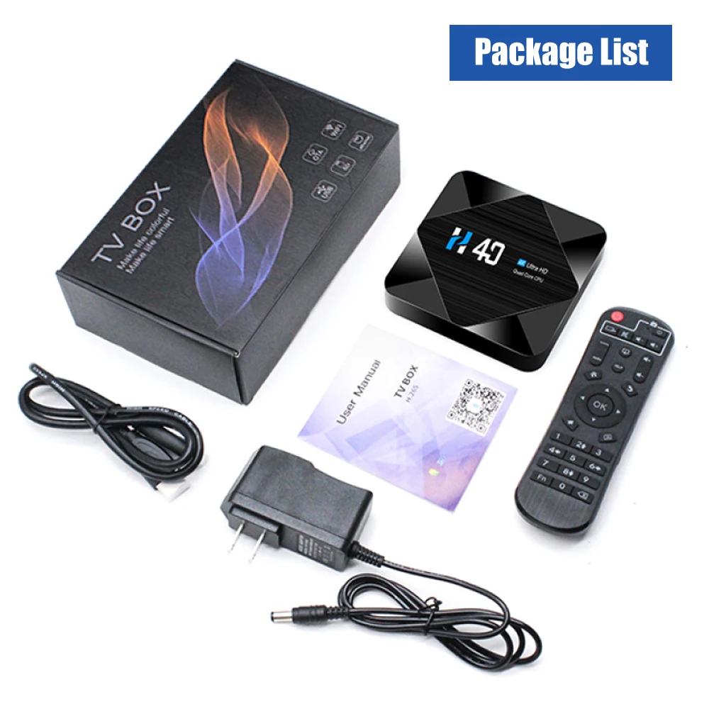 Smart TV Box Android 10 2.4G 5GHZ Dual Wifi Bluetooth 4GB 32GB 64GB 6K 3D 1080P Media Player Youtube Android TV Box Set Top Box