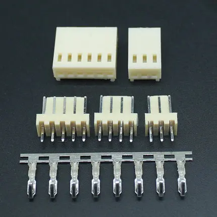 50 Set KF2510 Kits Connector2.54mm Pitch 2/3/4/5/6P Straigh Pin Header+Housing+Crimp 2510