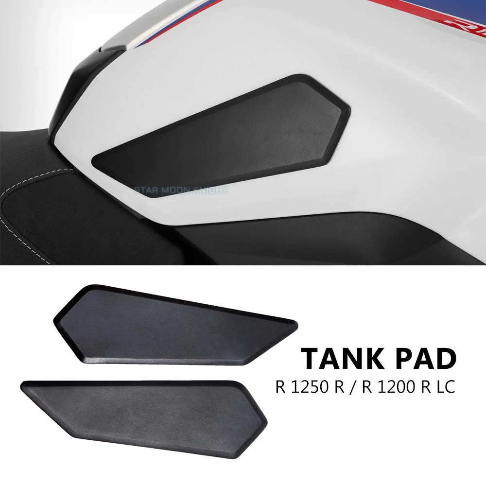 Motorcycle Tank Pad Non-slip Side Fuel Tank Stickers Pad Rubber Sticker Traction Pad For BMW R 1250 R R1250R R 1200 R LC R1200R