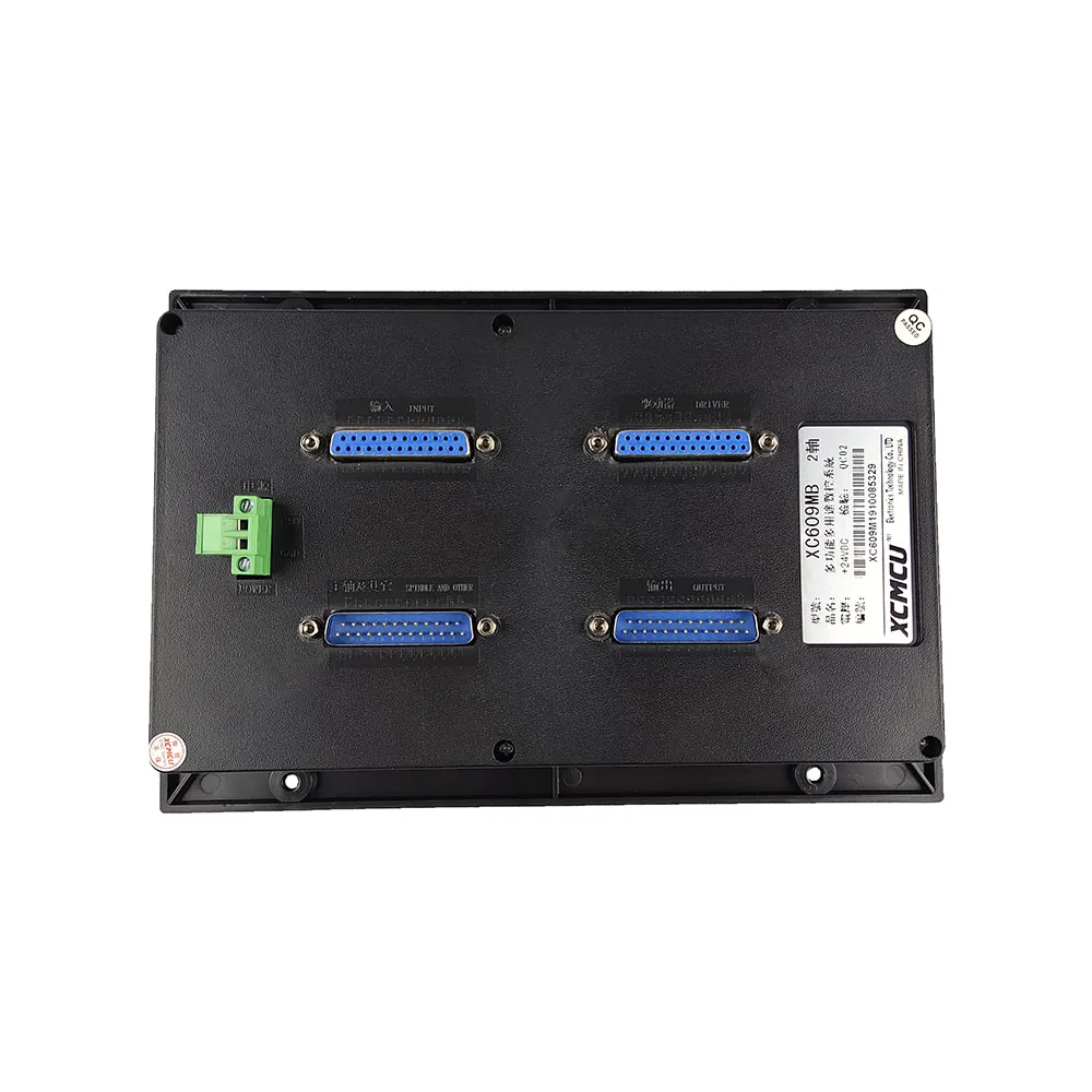 Sistema de trituração do cnc, o controlador sem eixos de conexão 1-6 xc609m placa starter, controle da máquina de gravura combinado