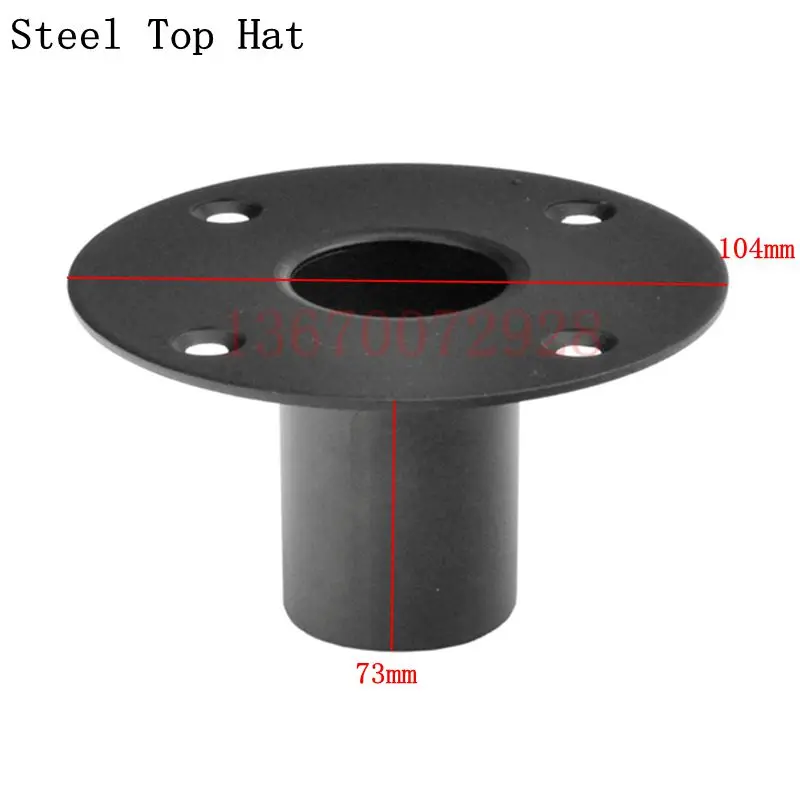 확성기 상자 액세서리 104X73MM, 모자 포함, 강철 상단 모자가 있는 프로 오디오 스피커 NO. 어