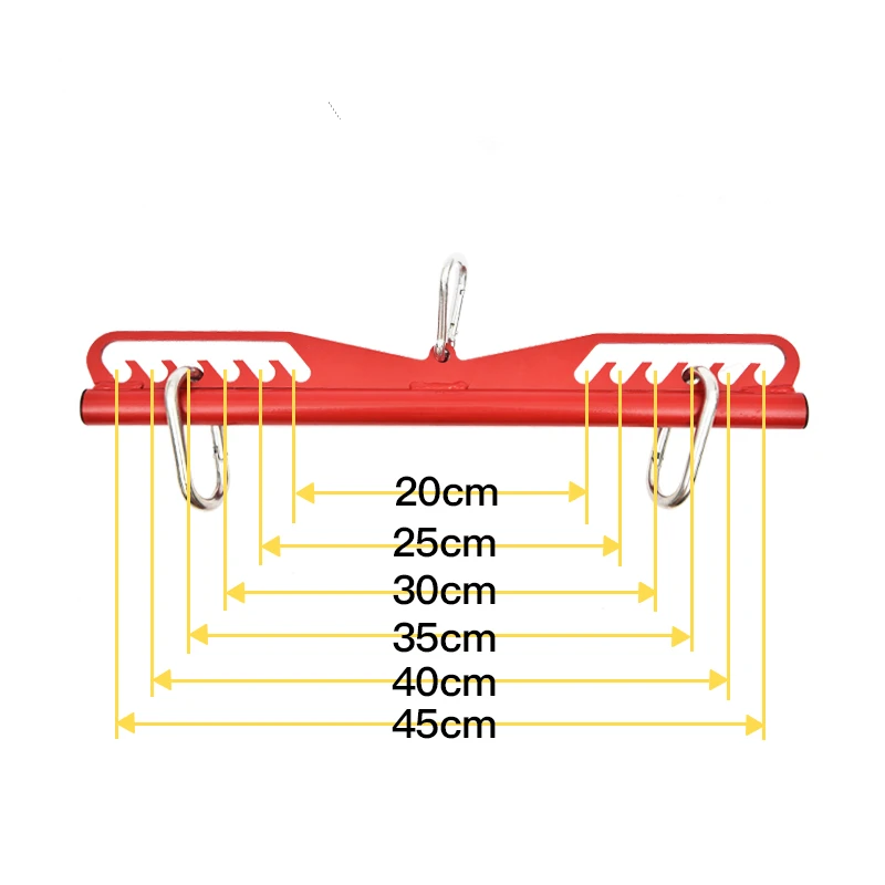 Home Gym Multi-Grip Lat Pull Down Bar Back Spier Gripper Lat Pulldown Handvat Fitness Pulldown Lange Bar Voor Kabel Katrol Machine