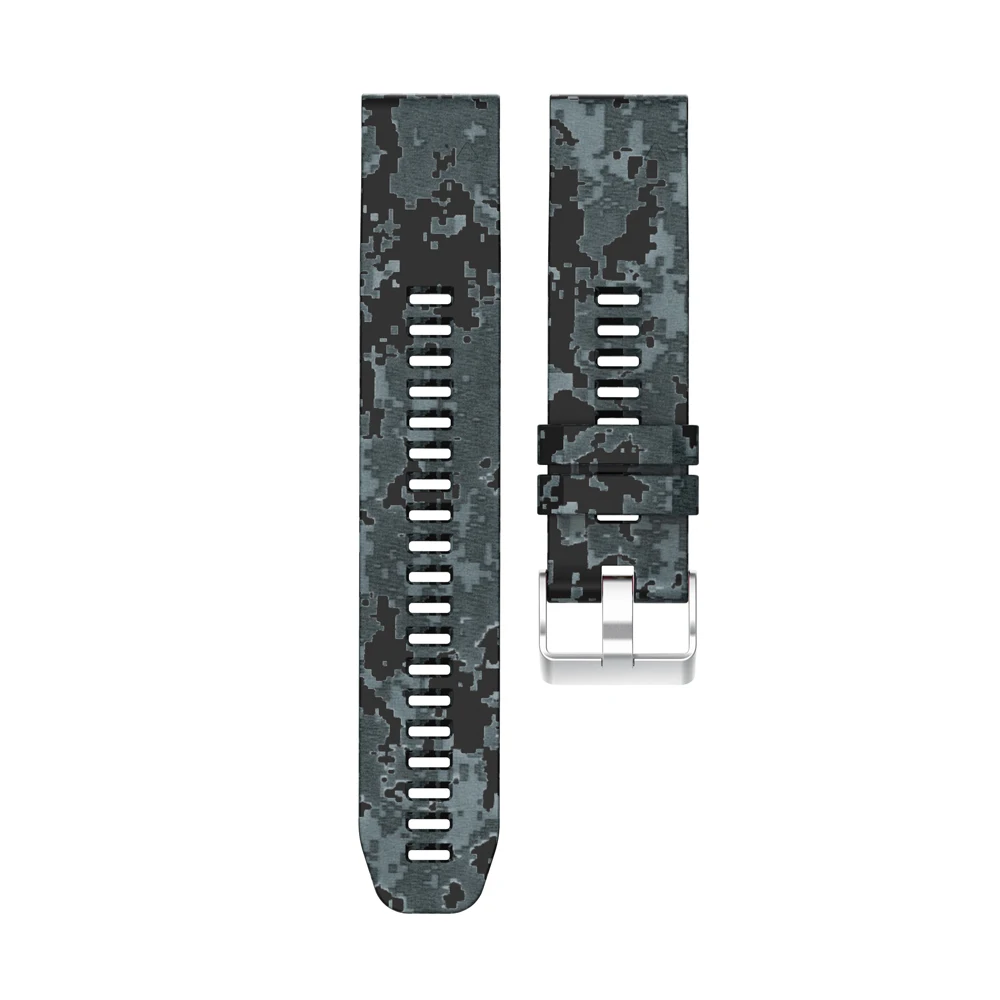 For Garmin Instinct & Instinct Tactical Strap Printing Quick release Silicone Watch Band Replacement Strap Sport Bracelet