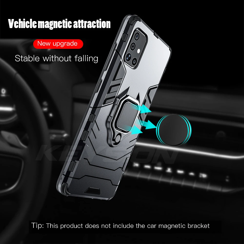 KEYSION Shockproof Case For Samsung Galaxy A52 A72 A71 A51 A42 A12 5G A02S A50 Back Phone Cover for Samsung A11 A31 A41 M31 A21S