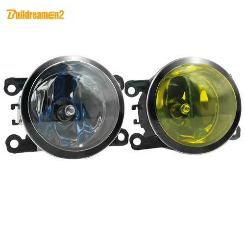 2 X luz antiniebla halógena para Citroen C3 C4 C5 C6 DS3 DS4 DS5 SpaceTourer c-elysee c-crosser Berlingo lámpara antiniebla del parachoques delantero del coche 12V