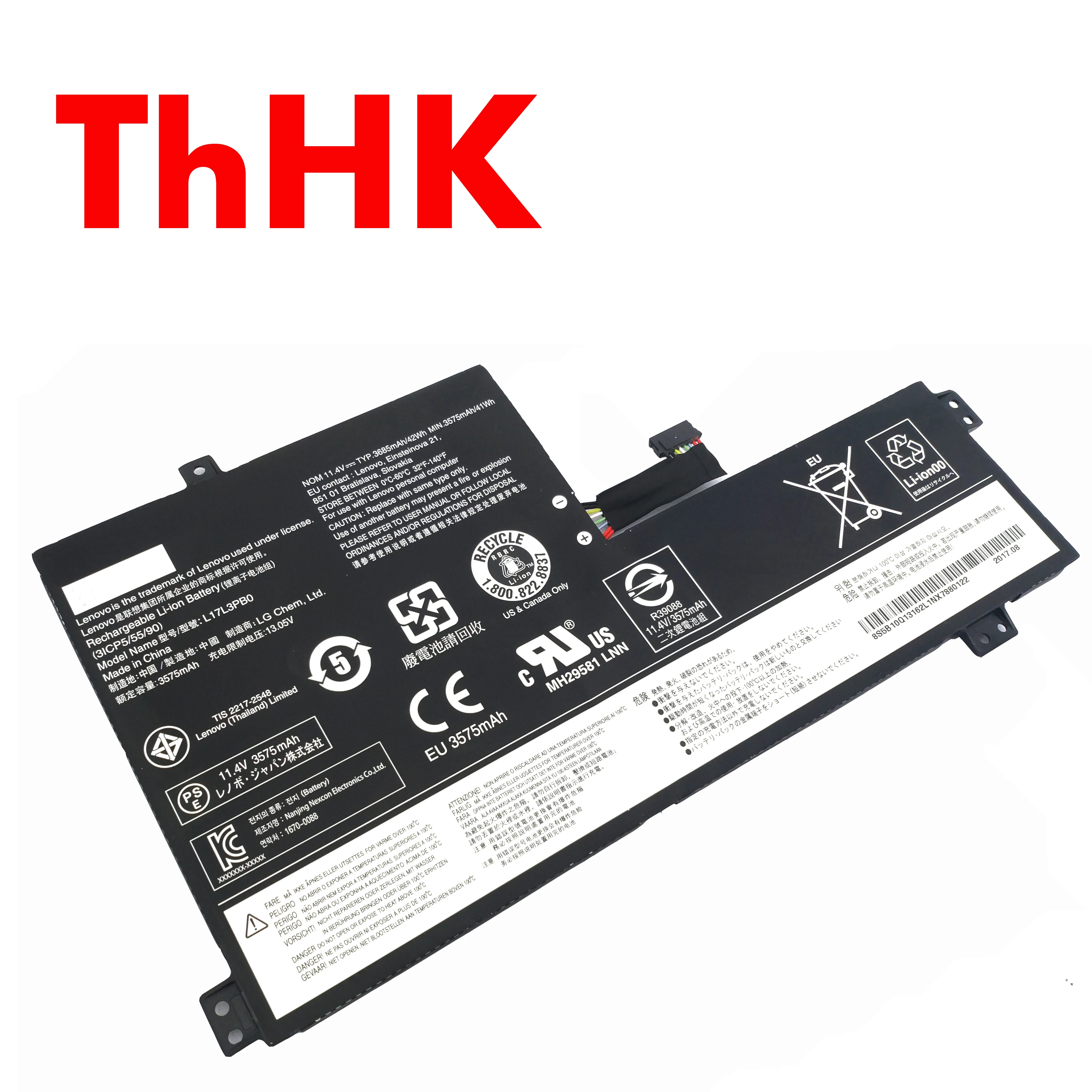 Genuine Original L17L3PB0 L17M3PB0 Laptop Battery For Lenovo 100e Chromebook 100e-81ER 300e 500e 500e-81ES C340-11 Notebook