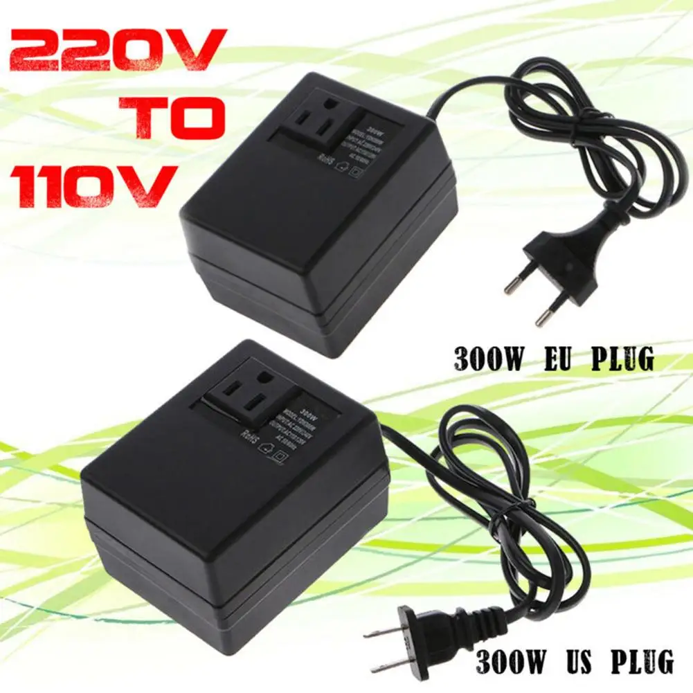 220V 240V To 110V 120V 300W Step Down Voltage Converter Power Supply Transformer