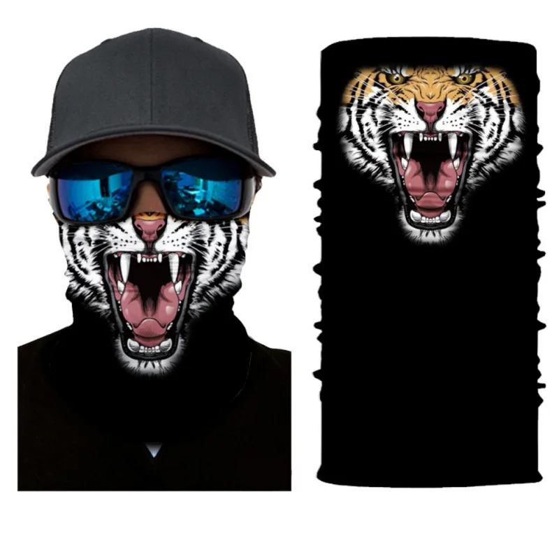 Wholesale Magic Polyester Seamless Custom Printed Customized Logo Tube Bandana Headwear Scarf