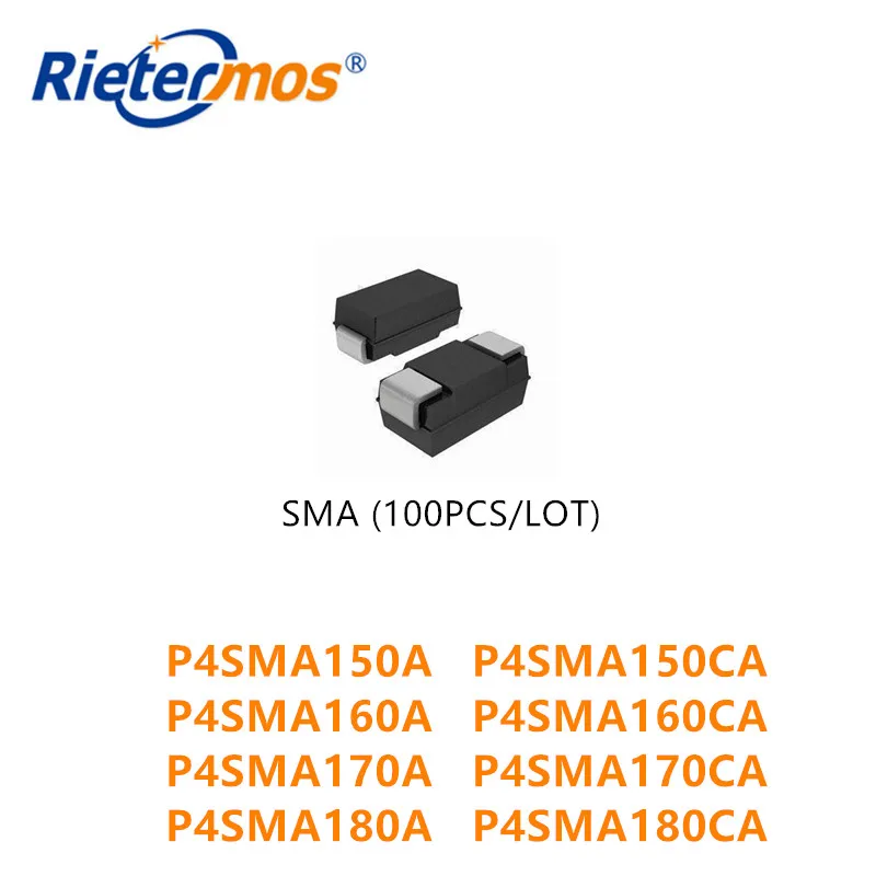 100PCS P4SMA150A   P4SMA150CA P4SMA160A   P4SMA160CA P4SMA170A   P4SMA170CA P4SMA180A   P4SMA180CA SMA HIGH QUALITY