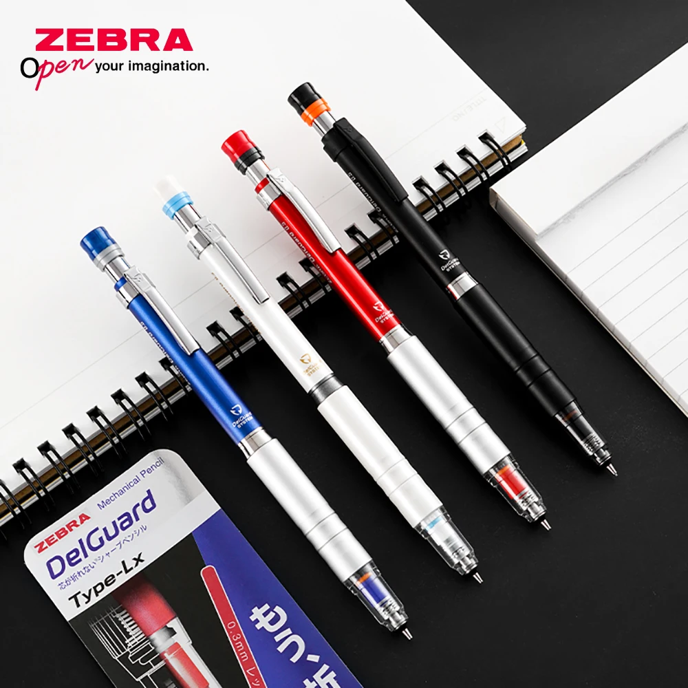 

1Pcs Japan ZEBRA MA86 Mechanical Pencil Is Not Easy To Break The Core Low Center Of Gravity Student Stationery 0.3/0.5mm