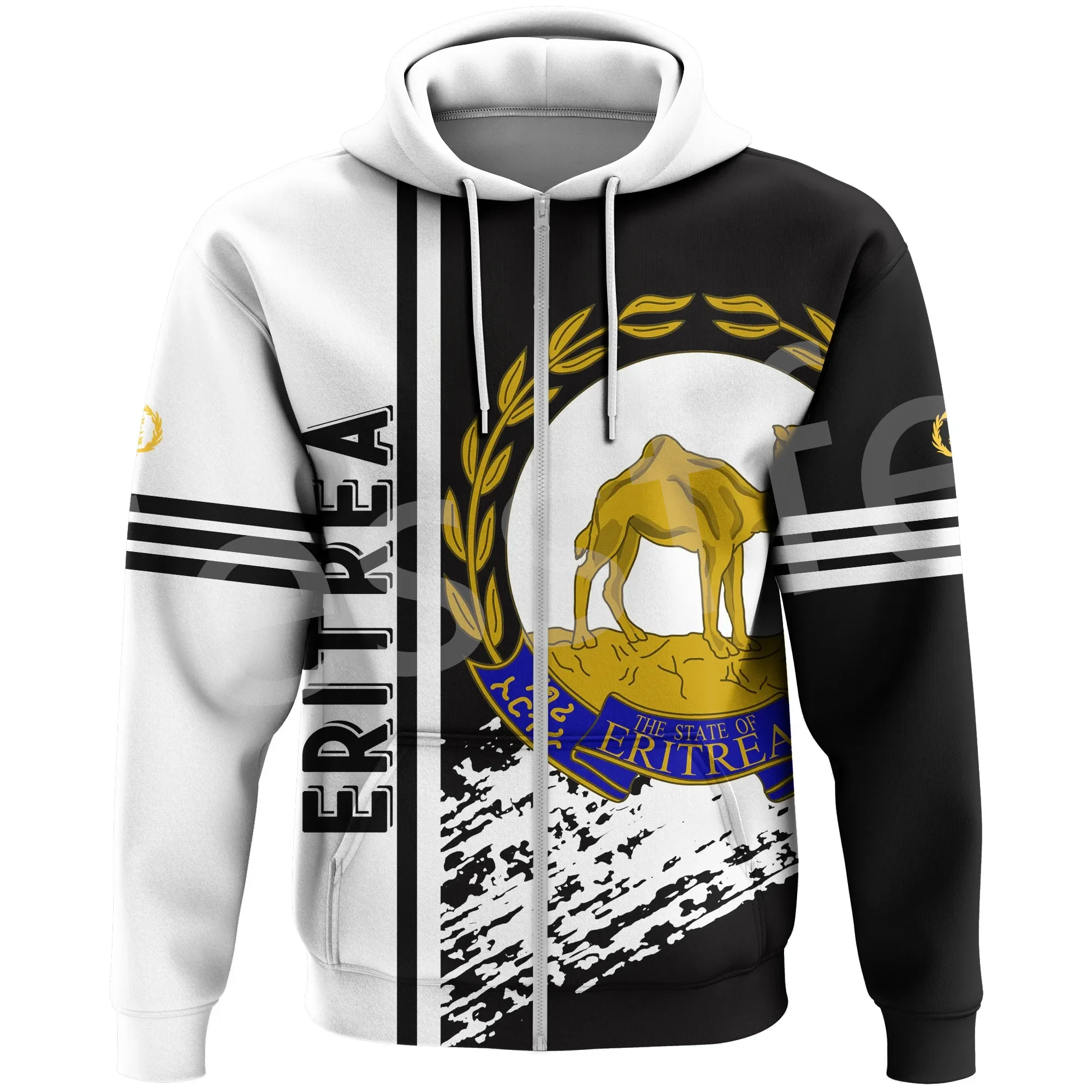 Tessffel NewFashion Africa Country Eritrea Lion Colorful Retro Tribe Pullover Harajuku 3DPrint Men/Women Funny Casual Hoodies 17