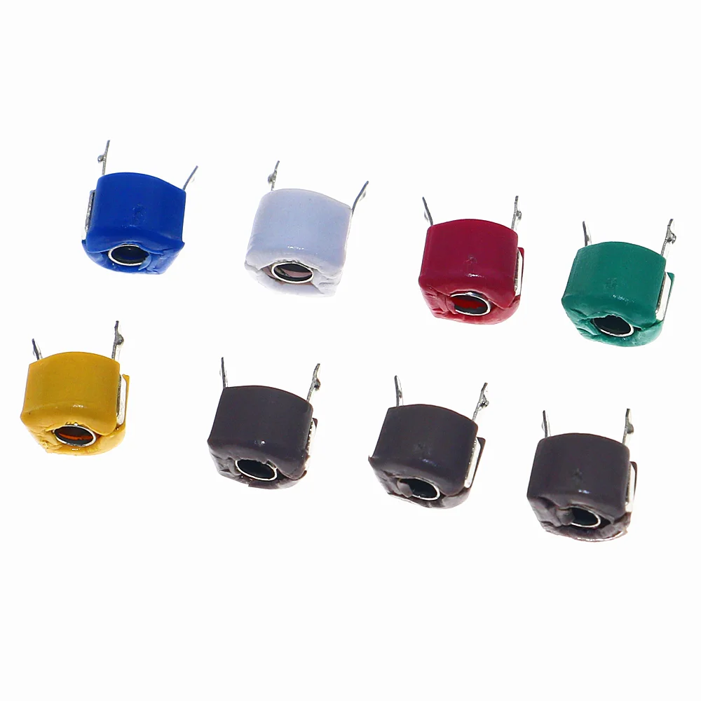 80Pcs/box 6mm 5/10/30/60/120P Adjustable Capacitor Variable Capacitor Kit