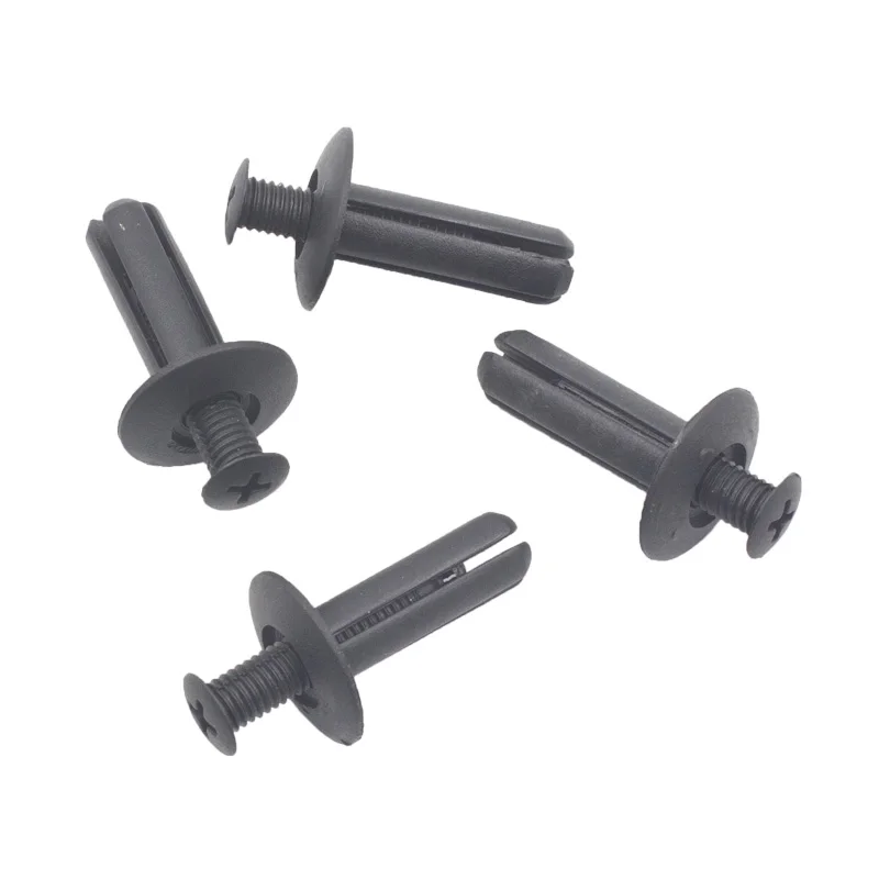 Plastic Screw Push-Type long Expanding Rivet Panels Trim Retainer Car Fasteners Clips Universal (Fit Size)