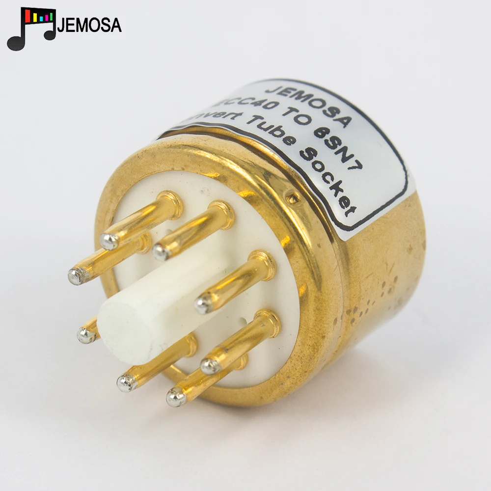 1 قطعة ECC40 إلى 6SN7 6SL7 ECC32 ECC33 6N8P 6N9P 5691 5692 B65 DIY ايفي الصوت فراغ مُضخّم صوت تحويل محول مأخذ التوصيل