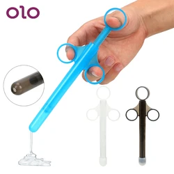 OLO Lube Launcher Anal Vagina Clean Sex Tools Enema Inject Oil Feminine Hygiene Product Portable Lubricant Applicator