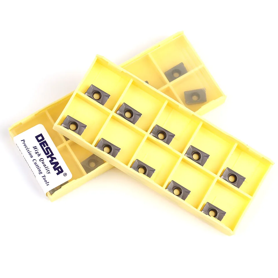 APKT1003PDTR LF6018 DESKAR 100% Original มิลลิ่งแทรกเครื่องกลึง CNC เครื่องมือตัดสแตนเลสการประมวลผล