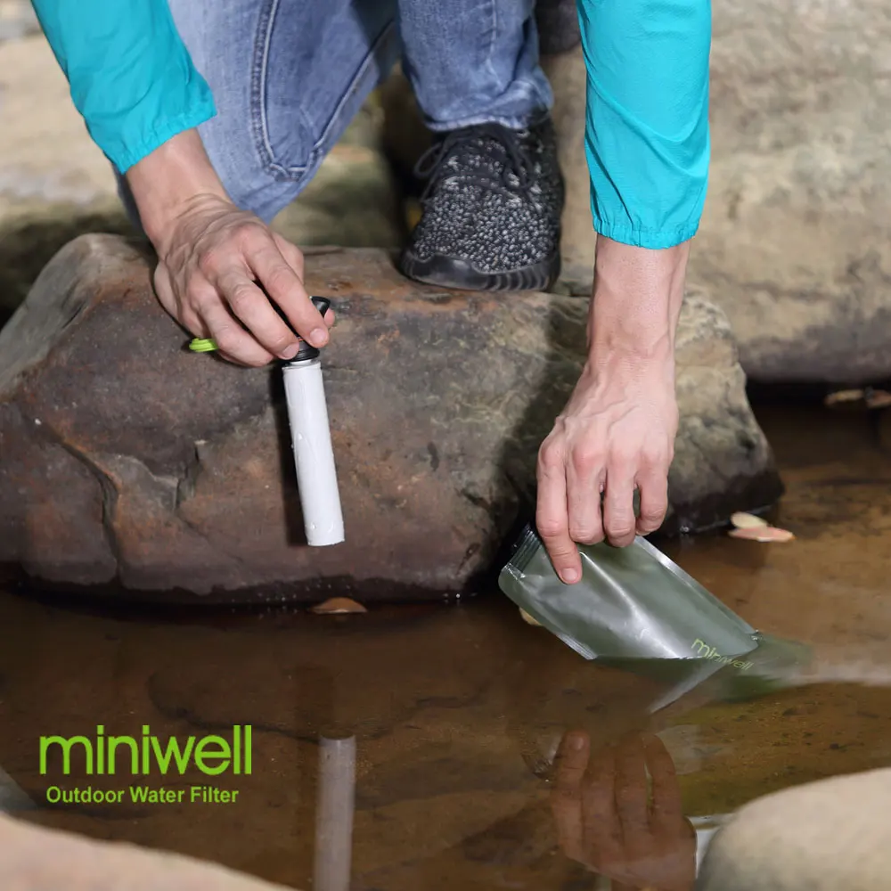 miniwell L620 Portable Water filter for camping and outdoor sports