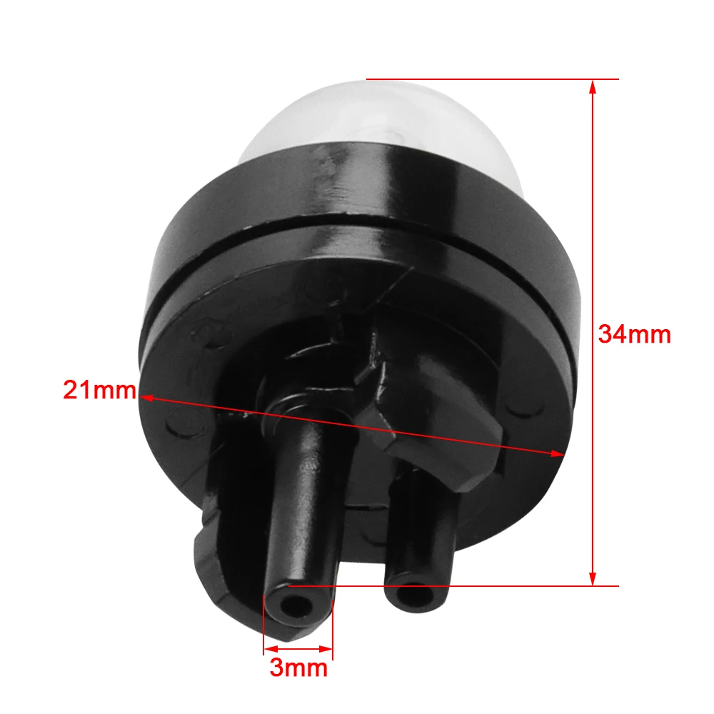 20x Carburetor Oil bubble Snap In Primer  Fuel Bulb Pump Kit for Poulan Ryobi Homelite Toro Craftsman Blower Weedeater Chainsaws