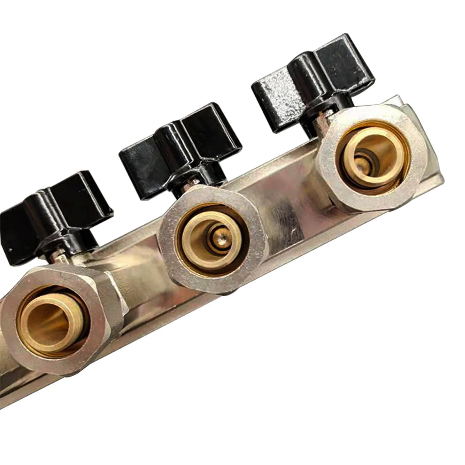 2-10  way brass Underfloor heating manifold Hydronic Radiant Heating Manifold