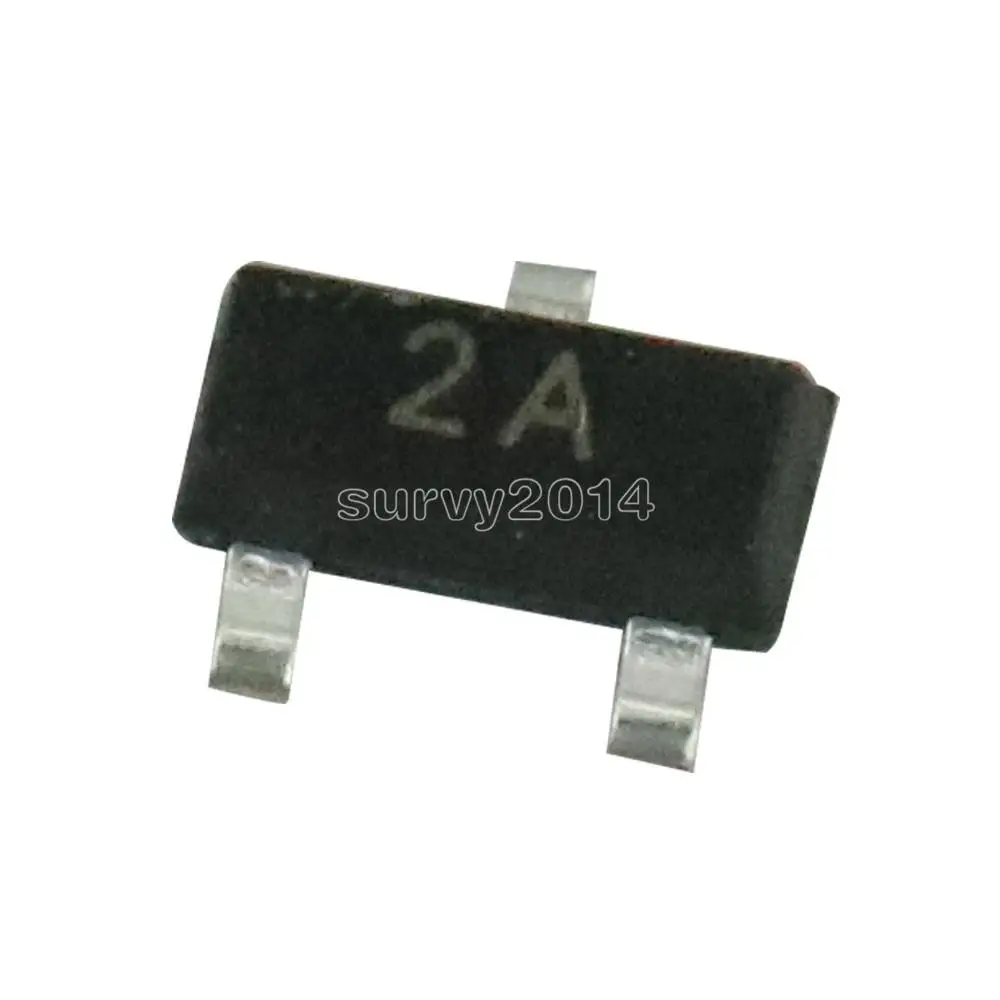 MMBT3906 2A 3906 MMBT3906LT1G 2N3906 200 мА 40 В SOT-23 PNP SMD триодный транзистор новый и оригинальный