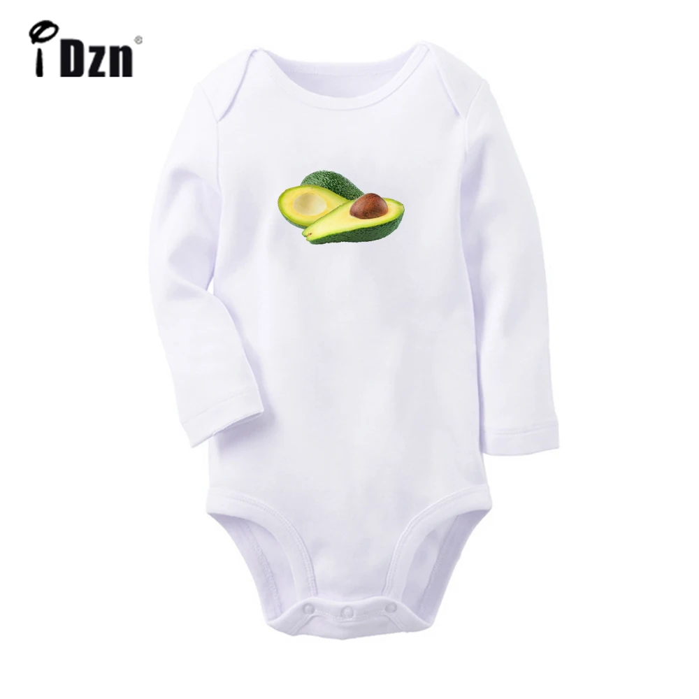 Spring Autumn Baby Girls Rompers Bodysuit Newborn Cute Fruit Sweet Blueberries Avocado Cherry Long Sleeves Jumpsuit Clothes