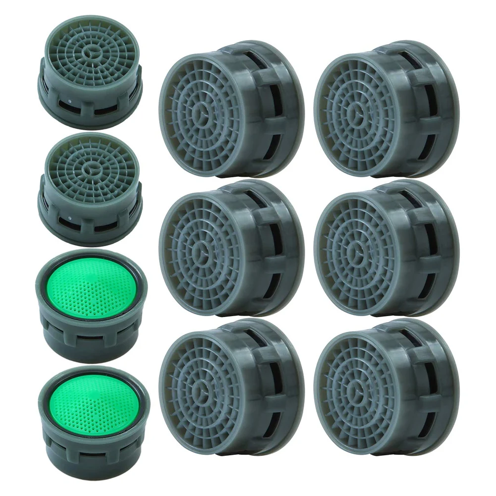 10Pcs Faucet Aerator Faucet Flow Restrictor Replacement Parts Insert Aerator for Bathroom or Kitchen