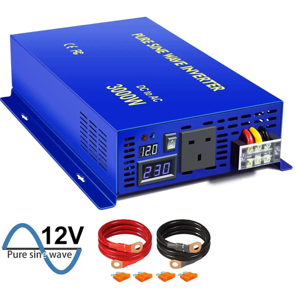 

XYZ INVT Pure Sine Wave Inverter 3000W Inverter 12v 220v DC TO AC Customizable Pure Sine Wave Solar Power Inverter