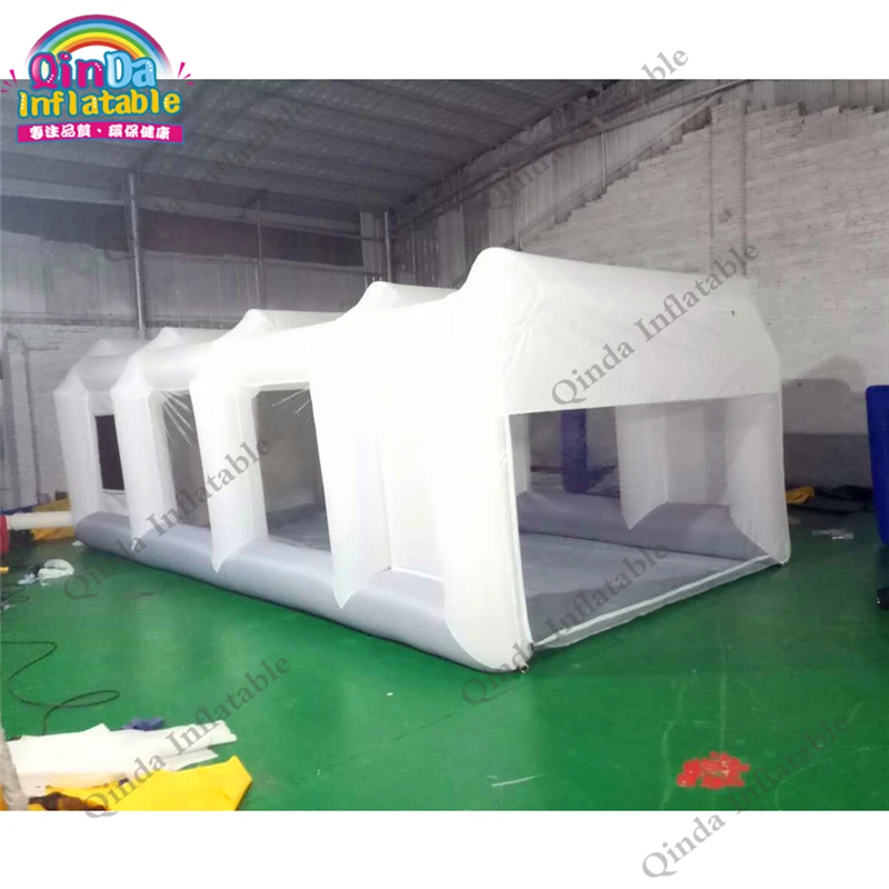 Mobile 10M Flitters Inflatable Paint Tent For Car Repair, Mobile Inflatable Paint Booths