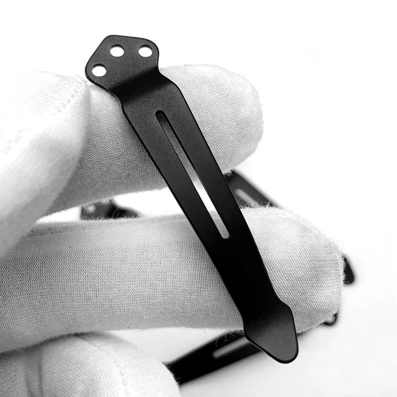 Top Quality Tc4 Titanium Alloy Butterfly 551 Back pocket Knife clip Zt FOR ZT0620 0630 EM Knife