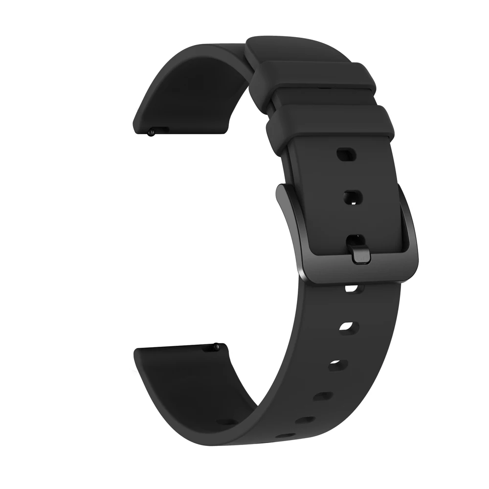 SENBONO P6 P8 S11  20mm Universal Rubber Double-color Strap Soft Silicone Waterproof for Garmin Xiaomi Huami Amazfit smart watch