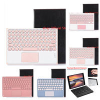 Universal Wireless Bluetooth Keyboard Tablet Cover for Chuwi Hipad Plus 11'' Touchpad Keyboard Stand PU Leather Magnetic Case