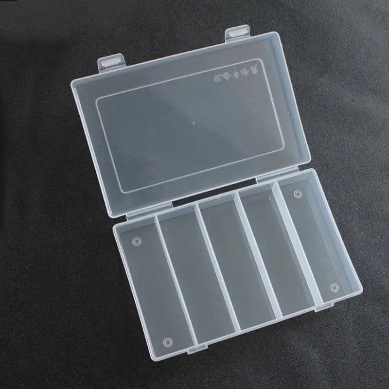 Rectangular Clear Plastic Storage Box Collection Case Protector for 100pcs 27mm/30mm Coin Capsules Holder or 5pcs 27mm Coin Tube