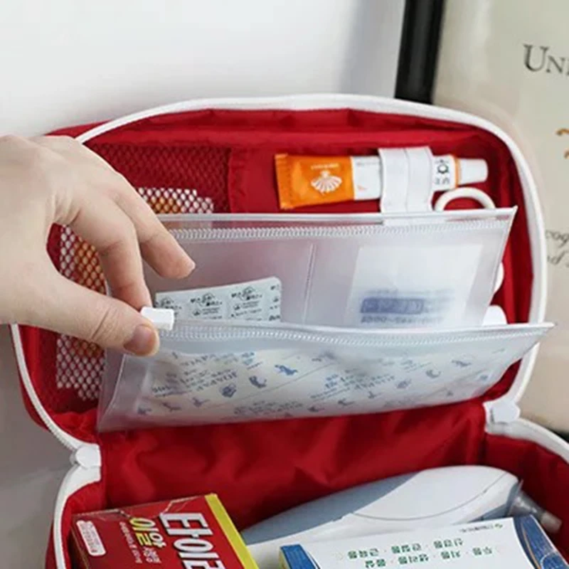 Large First Aid Kit Empty Medicine Bag Camping Emergency Organizer Outdoor Earthquake Survival Disaster Pill Storage Bag