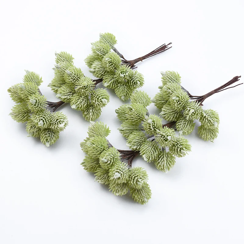 10Pcs Cheap Artificial Plants Christmas Decorations for Home Wedding Decorative Flowers Wreaths Diy Gifts Box Household Products - Image 3