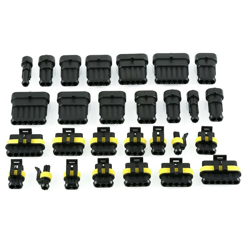 SN-48B connettore per cavo elettrico per auto pinza a crimpare spina Automotive impermeabile 1/2/3/4 Pin Motocycle Truck Harness maschio femmina