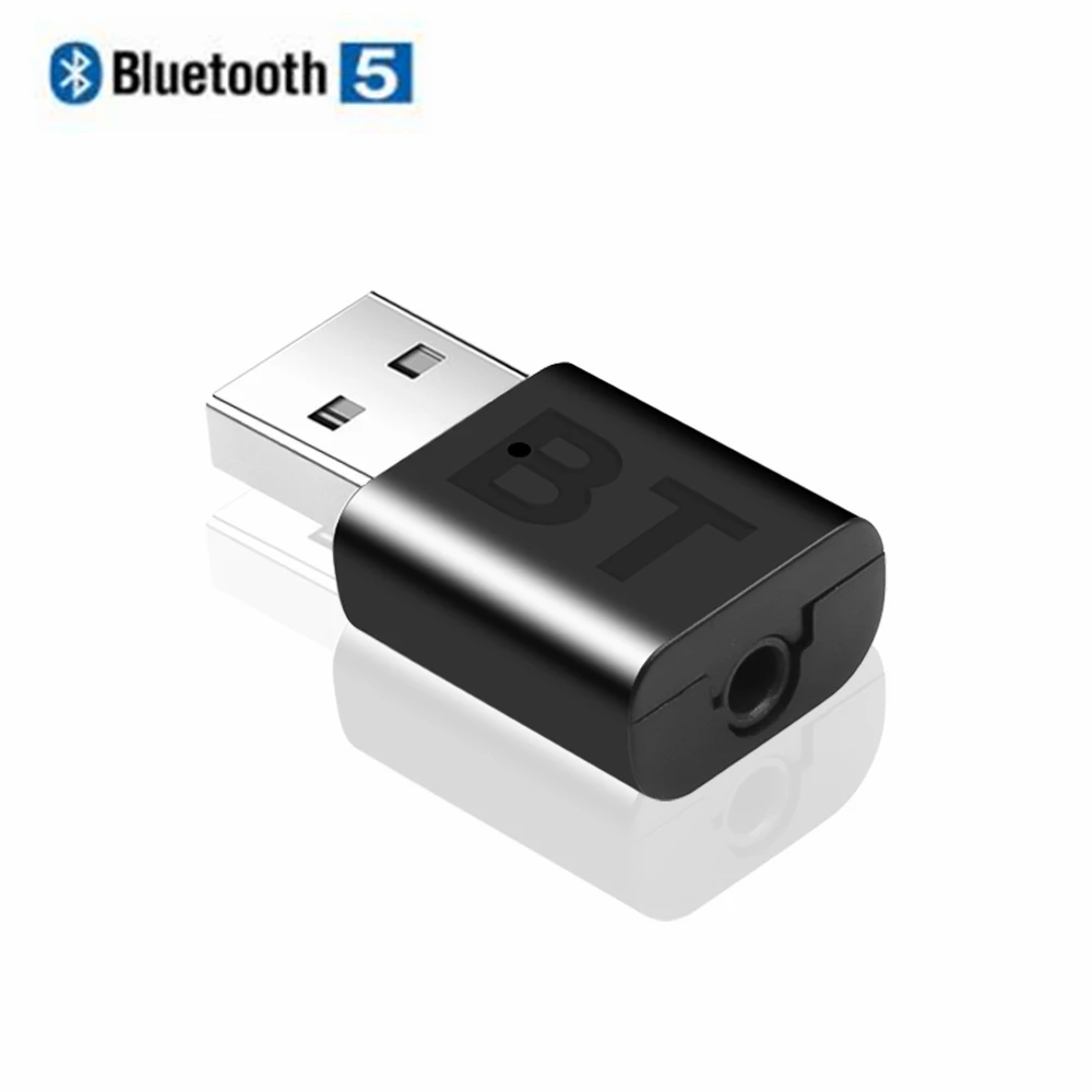 Hot Wireless USB AUX Bluetooth Car Bluetooth Mini Bluetooth Receiver Adapter Music Speakers Audio Adapter Bluetooth 5.0