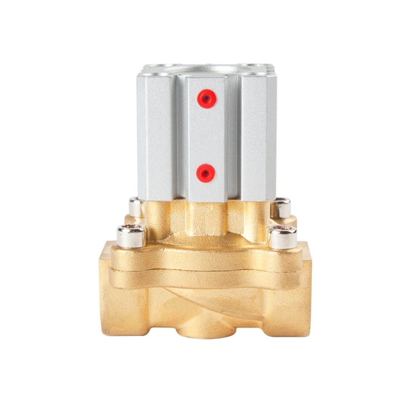 Air control  air cylinder Solenoid Valve DN15/20/25/35/40/50 Normally Closed Pneumatic for Water Oil Air Gas Air Cylinder