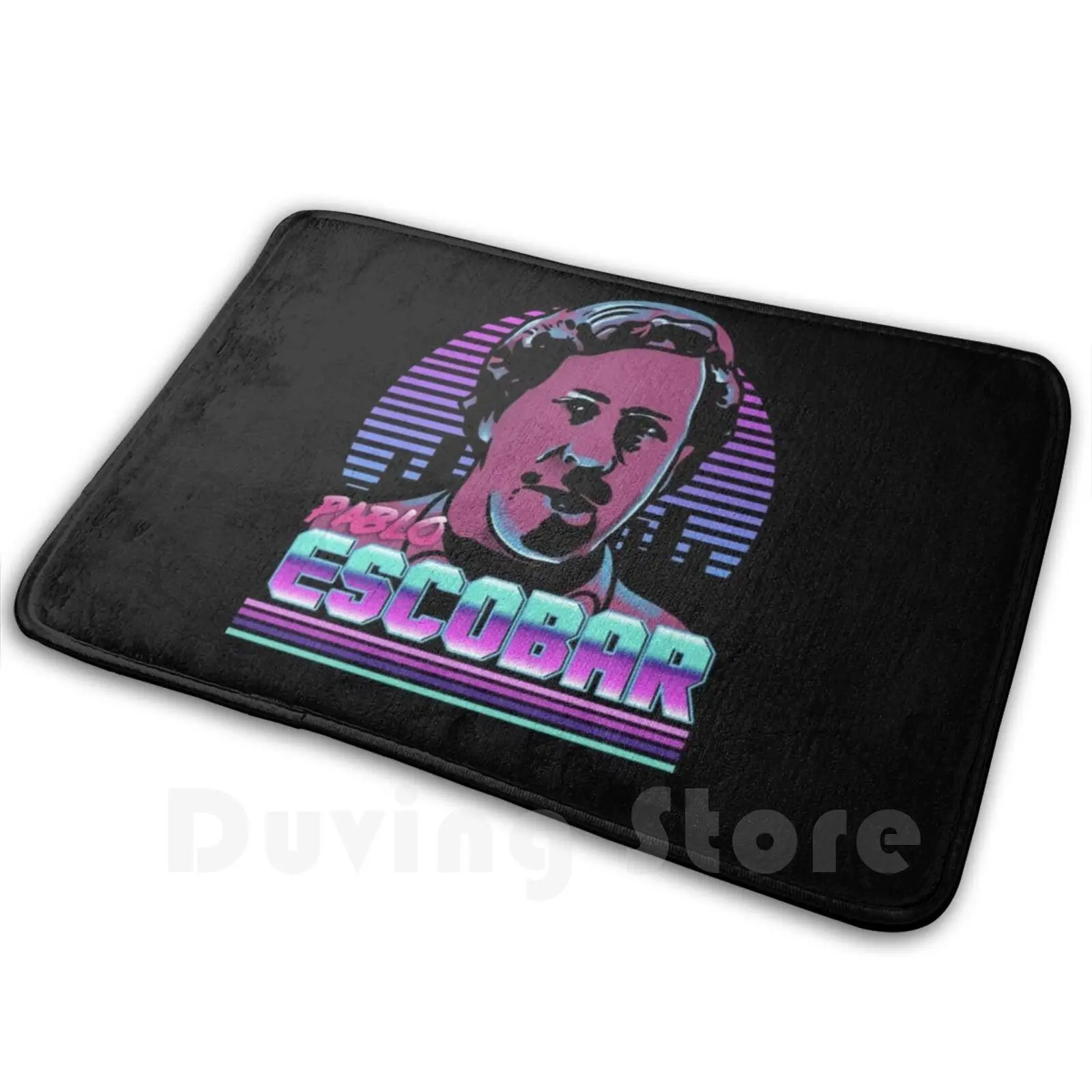 Pablo Escobar-Miami Lights Soft Non-Slip Mat Rug Carpet Cushion Pablo Escobar Drug Baron El Patrón Don Pablo Cartel