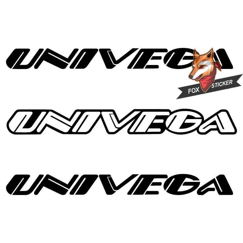 Bicycle frame stickers road bike mountain bike MTB Track bike TT bike cycle decal reflective stickers for UNIVEGA stickers