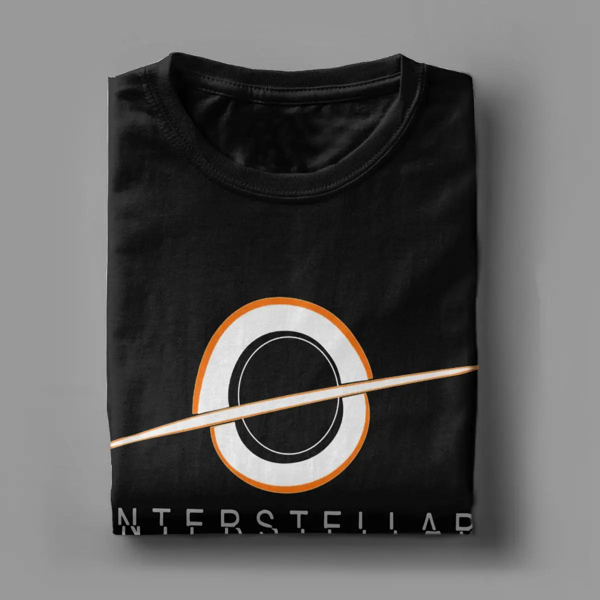 Men Black Hole Interstellar T Shirt Space Science Fiction 100% Cotton Clothes Vintage Short Sleeve Round Collar Tees T-Shirts