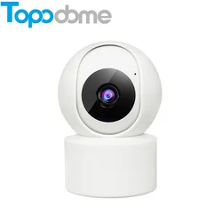 Topodome kablosuz Mini WiFi 2MP1080P P2P HD SD kart gece görüş CMOS ses interkom Video gözetleme ev IP kamera