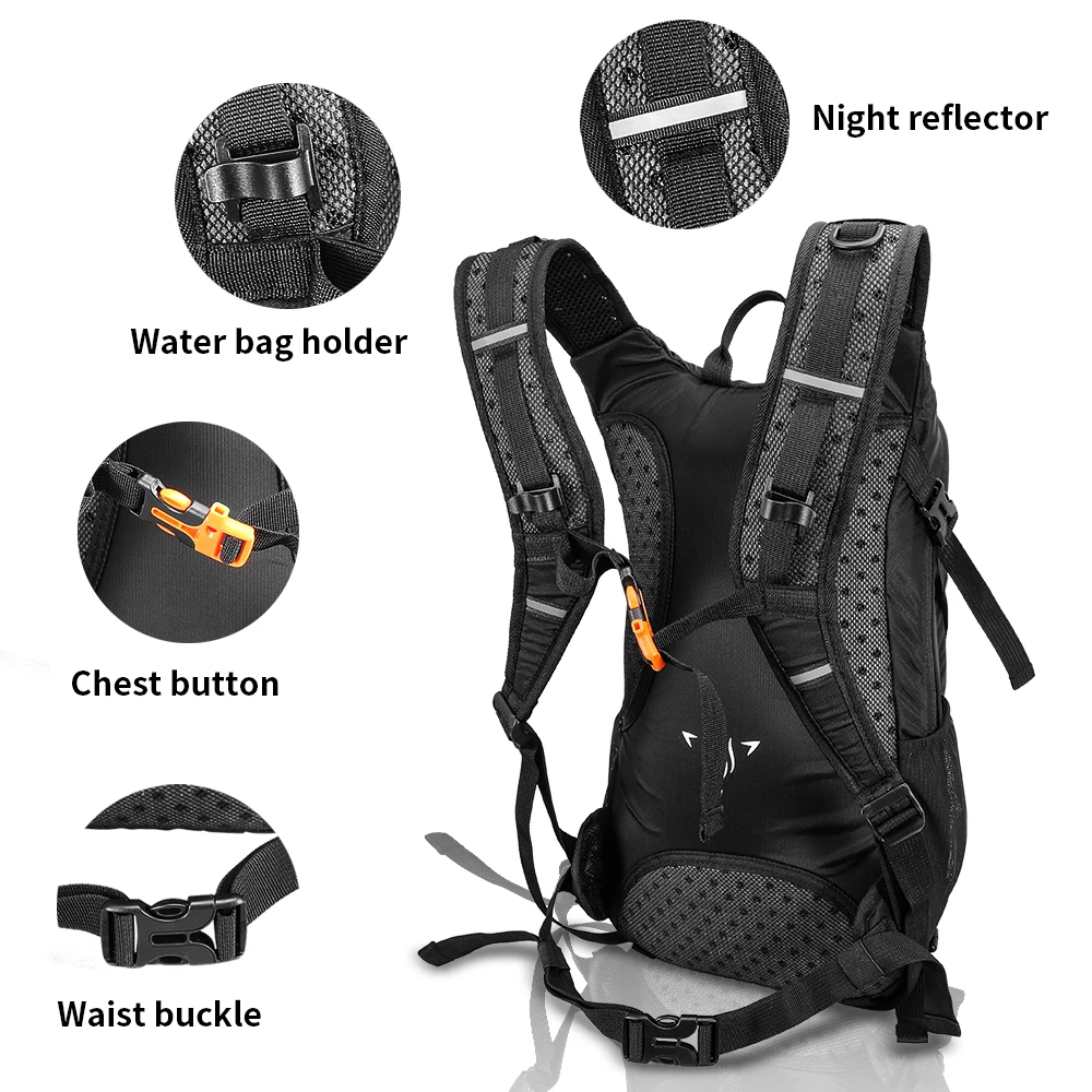 20L Waterproof Bicycle Bag Outdoor Sport Cycling Backpack Breathable Bike Backpack Ultralight Climbing Riding Hydration Backpack