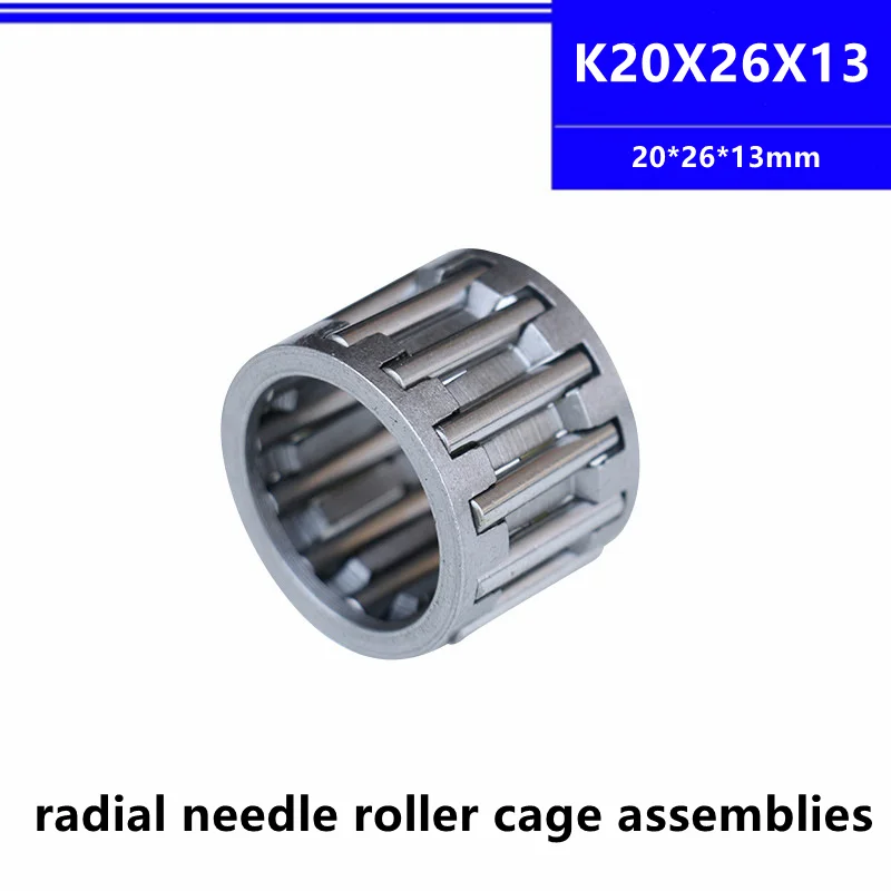 20pcs/50pcs K20X26X13 20*26*13mm Radial Needle Roller Cage Assemblies K202613 20x26x13mm needle retainer component bearing