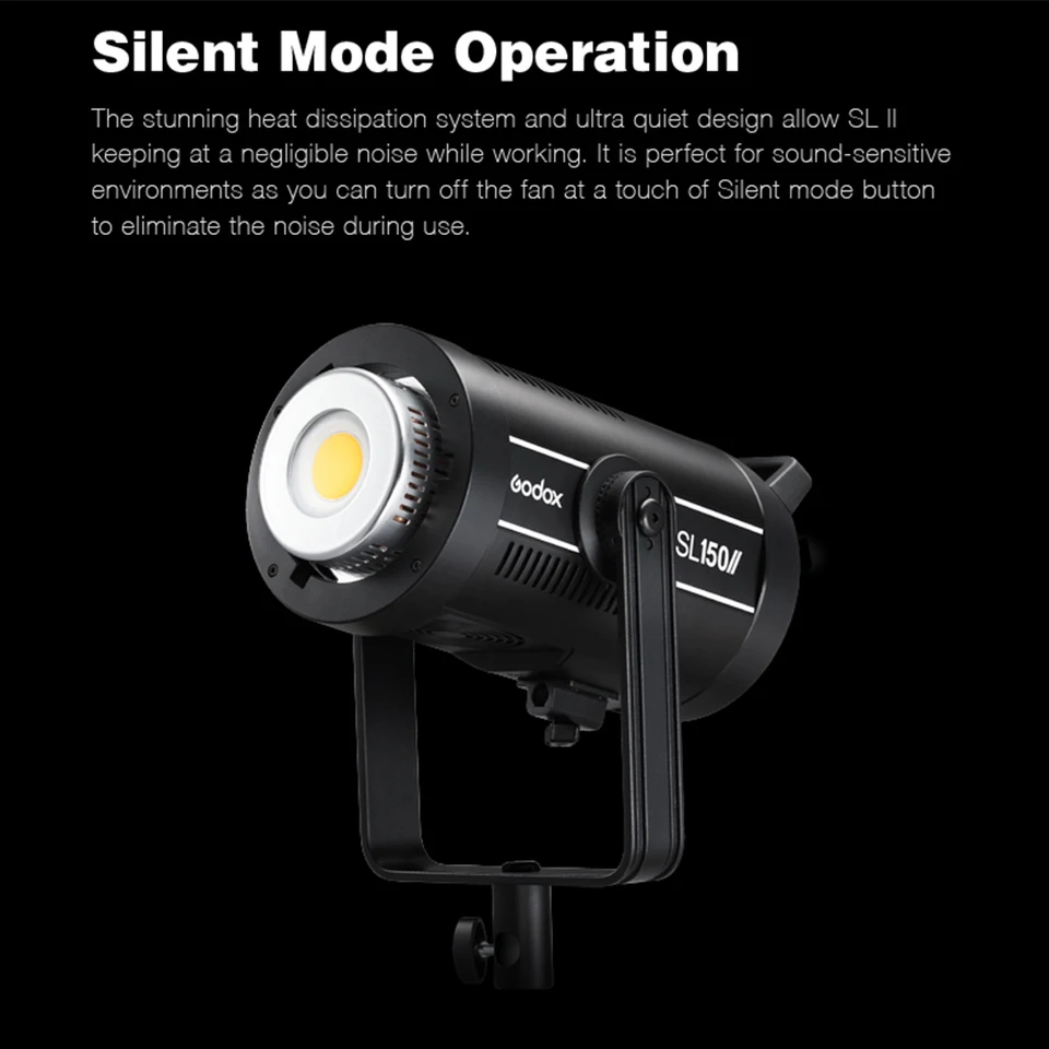 Godox SL150II SL-150W II LED Video Light 150W Bowens Mount