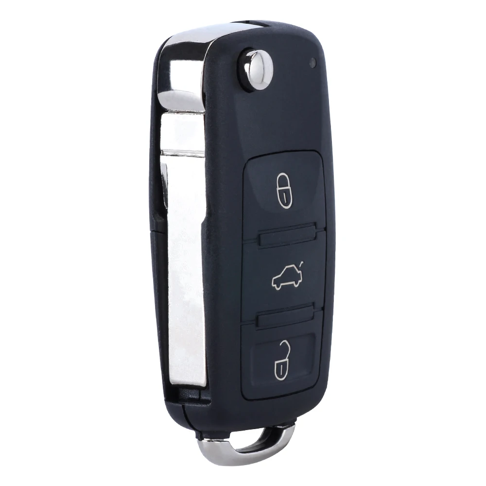 KEYECU KR55WK45022 For VW Touareg Phaeton 2003 2004 2005 2006 2007 2008 2009 2010 315/433MHz ID46 Smart Car Key Remote Fob